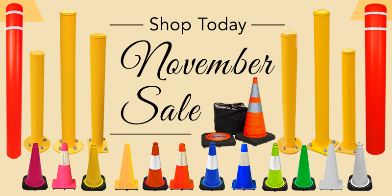 November Sale at Traffic Safety Store