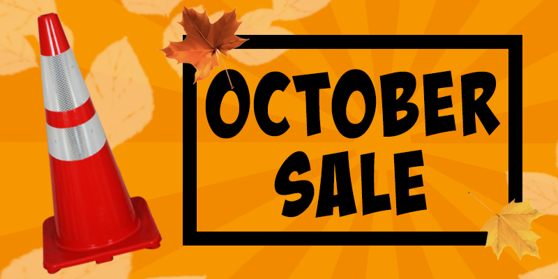 October Sale at Traffic Safety Store