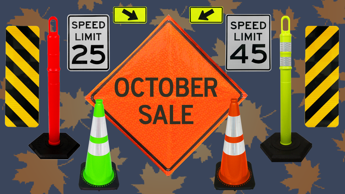 October Sale at the Traffic Safety Store