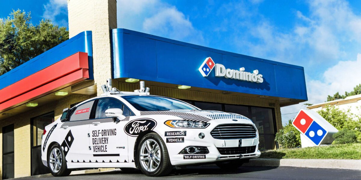 Ford & Domino’s Lead In Autonomous Car Deliveries