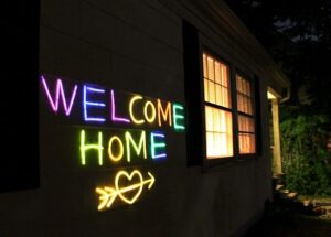 glow stick sign